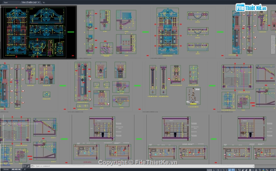 bản vẽ cad nhà phố,file cad nhà phố tân cổ điển,autocad nhà phố tân cổ điển,bản vẽ cad nhà phố 4 tầng,file autocad nhà phố 4 tầng